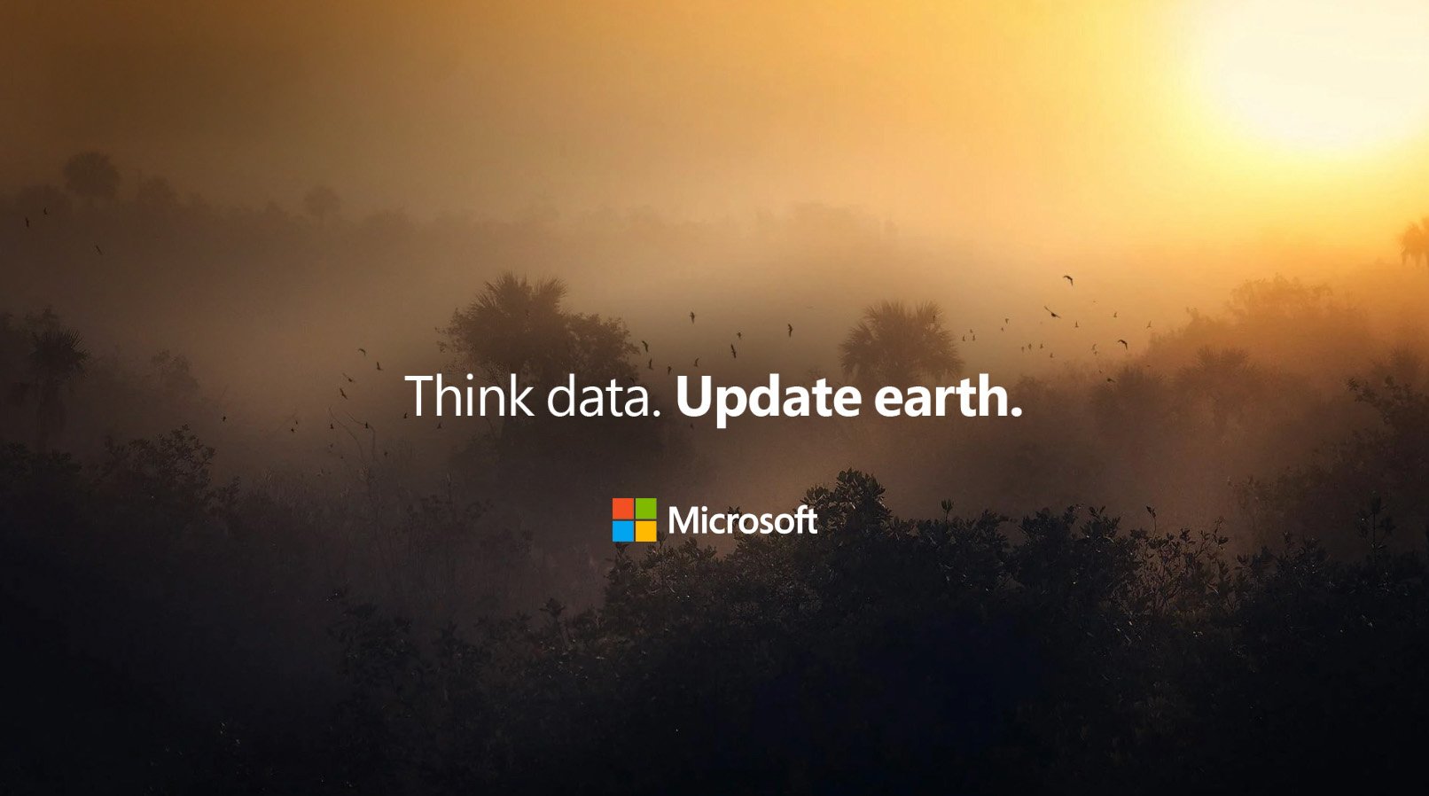 Microsoft – Think Data. Update Earth
